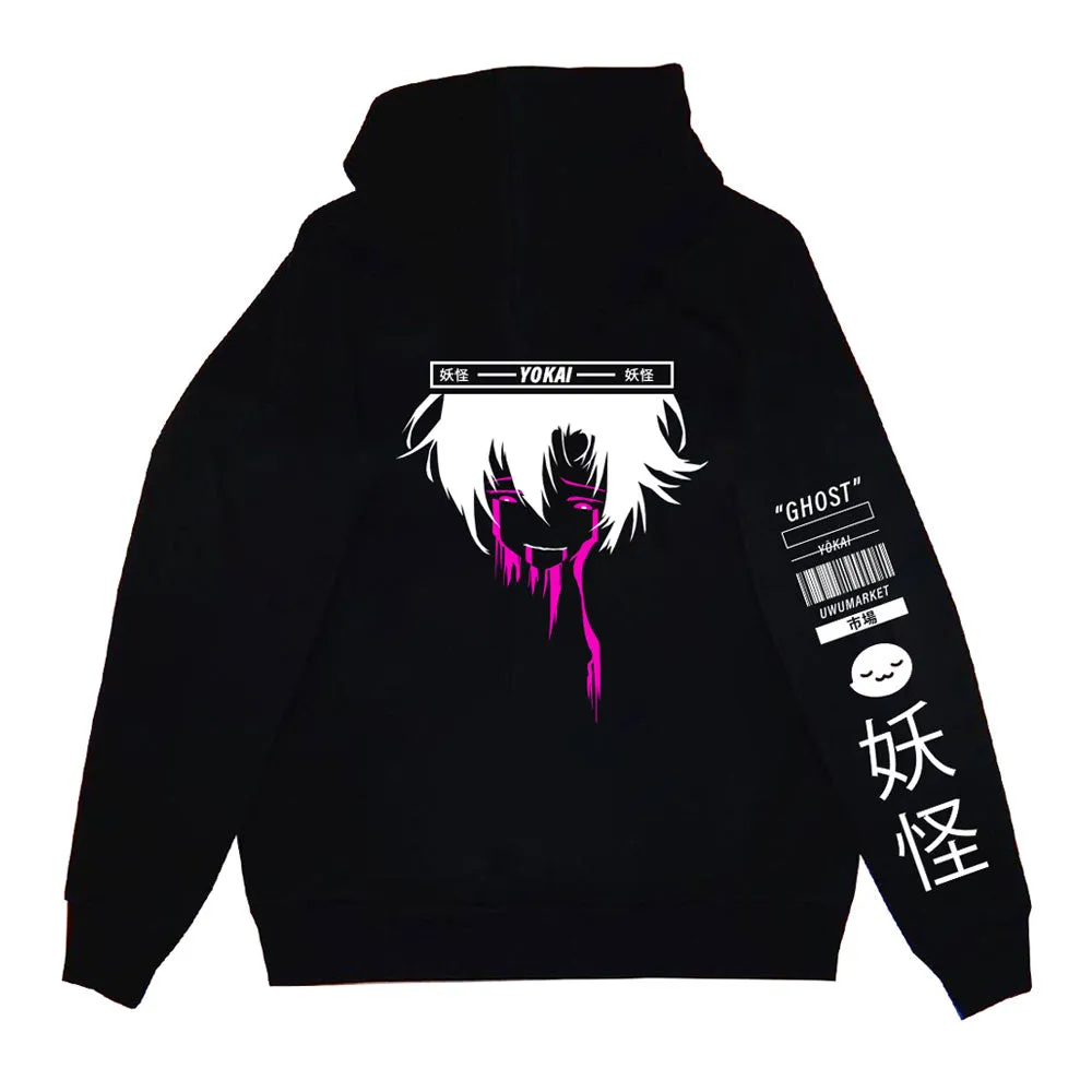 Ykai Restless Ghost Anime Hoodie