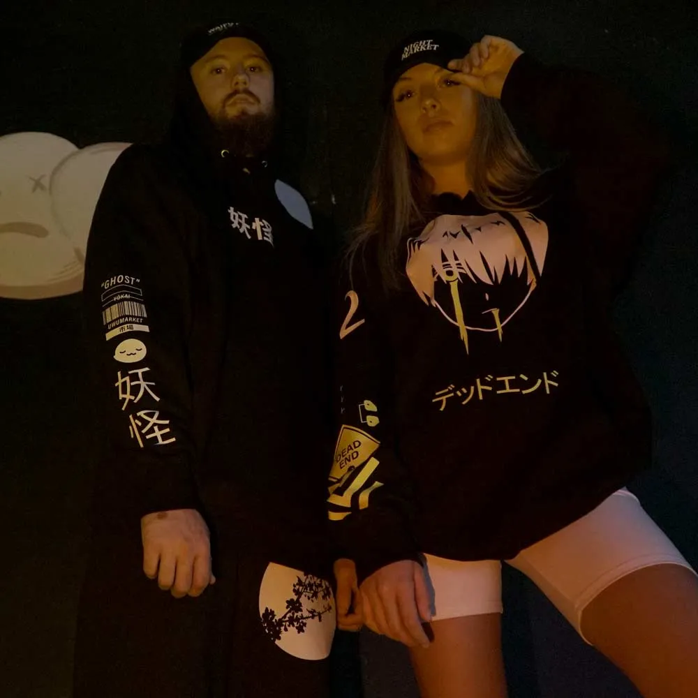 Ykai Restless Ghost Anime Hoodie