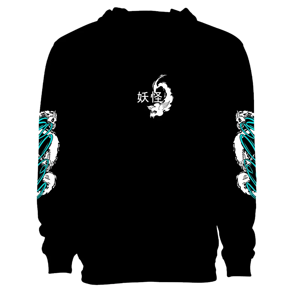 Ykai Spirit Charmer Anime Hoodie
